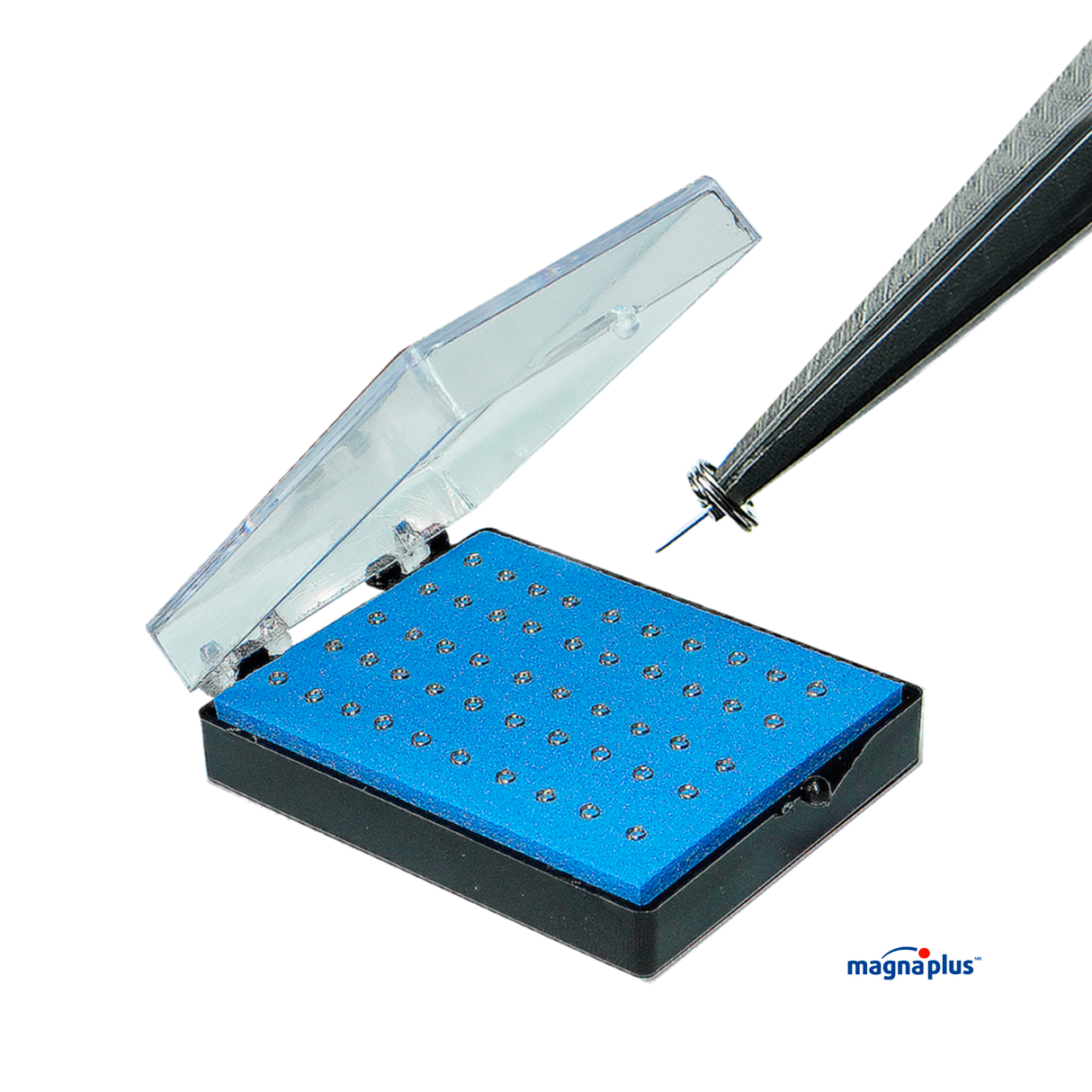 Tachuelas para acupuntura y auriculoterapia Magnaplus con 100 y 1,000 pzas