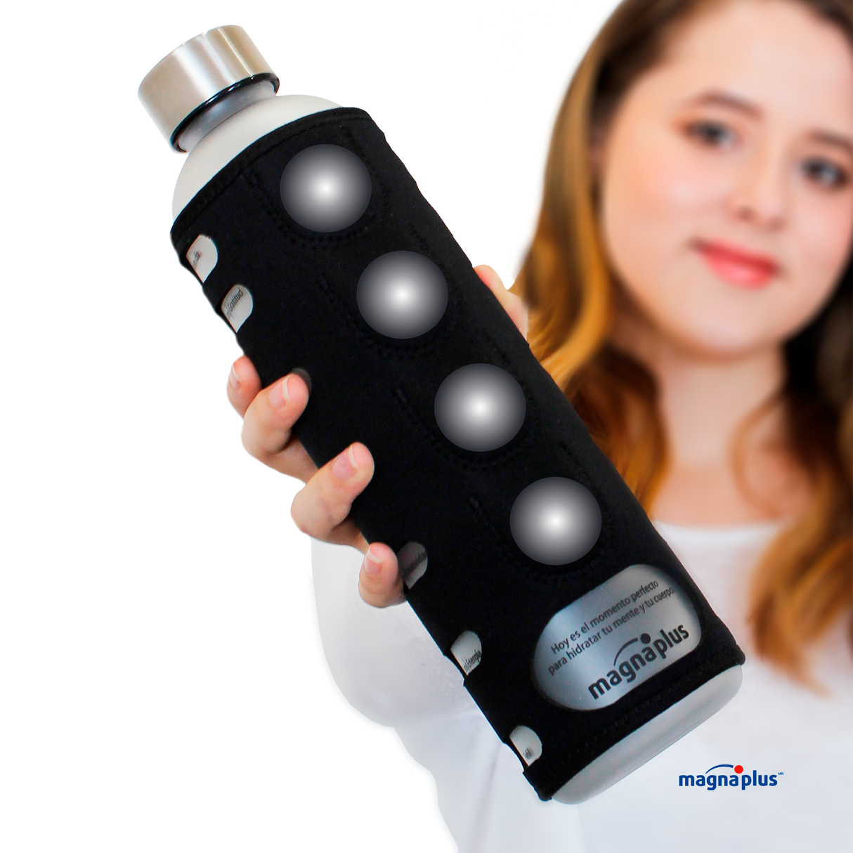 Botella libre de BPA con Funda Magnética