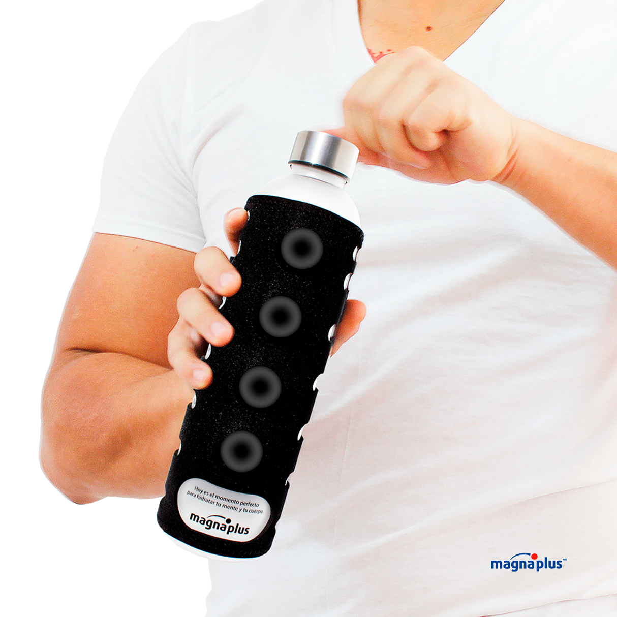 Botella libre de BPA con Funda Magnética