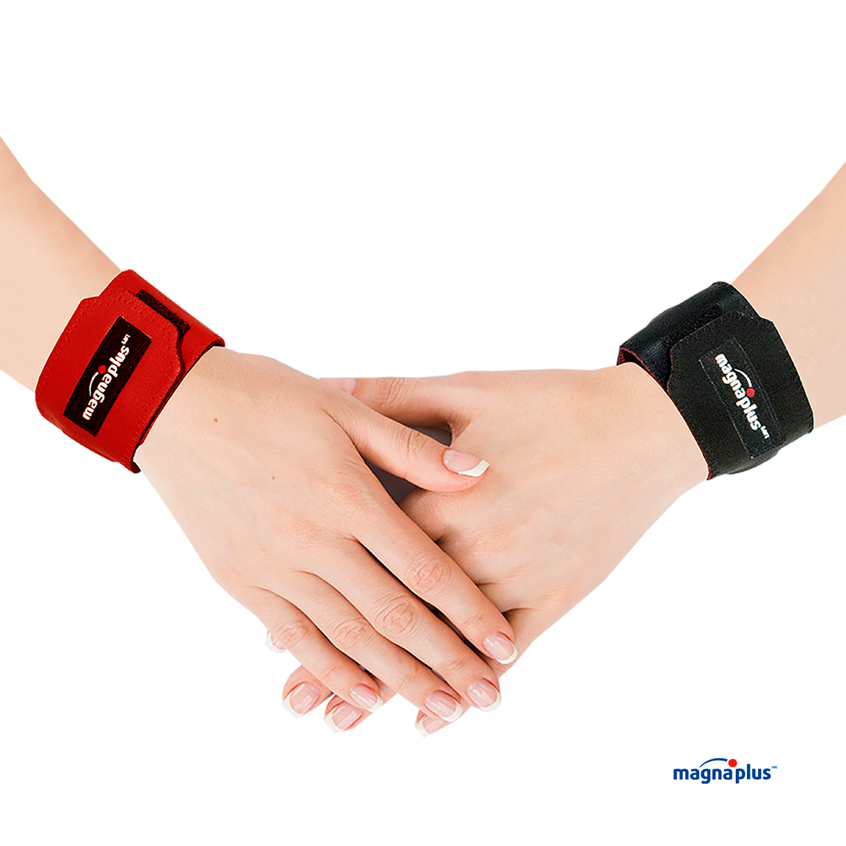 Par de Brazaletes para terapia con Imanes de Ferrita