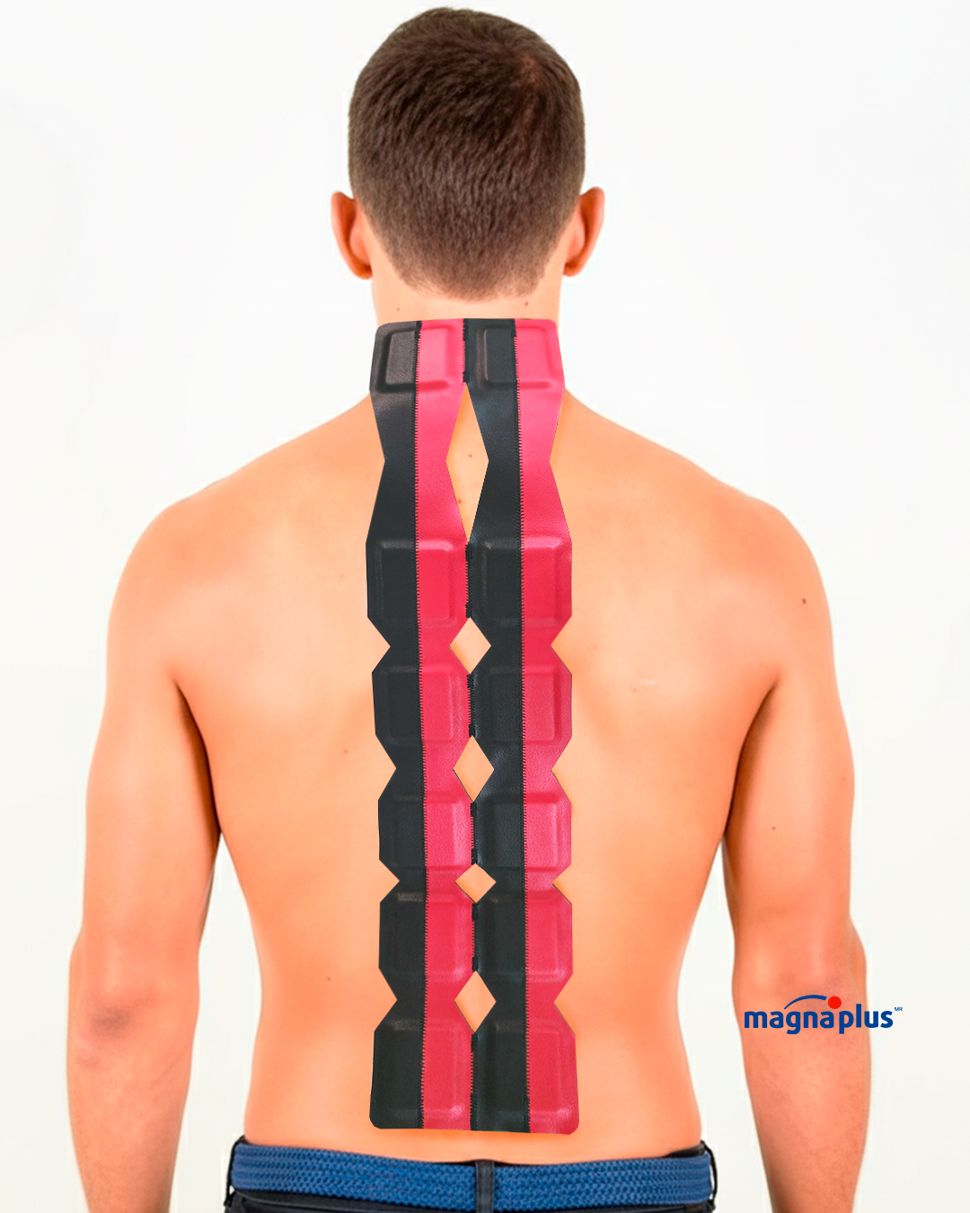 Cinturón Doble Polaridad Grande Tipo mosaico con imanes de ferrita