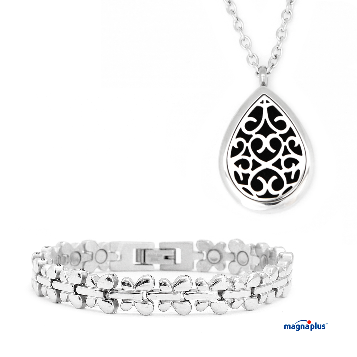 Kit magnético Pulsera Mariposa y Dije Gota II