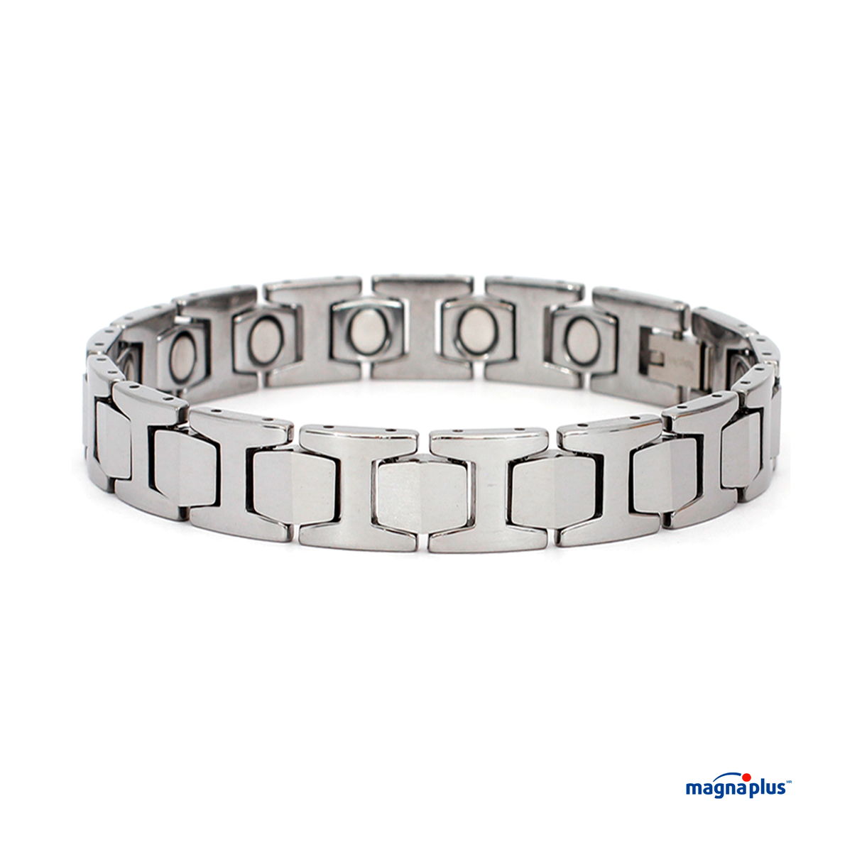 Pulsera Magnética Acero Silver