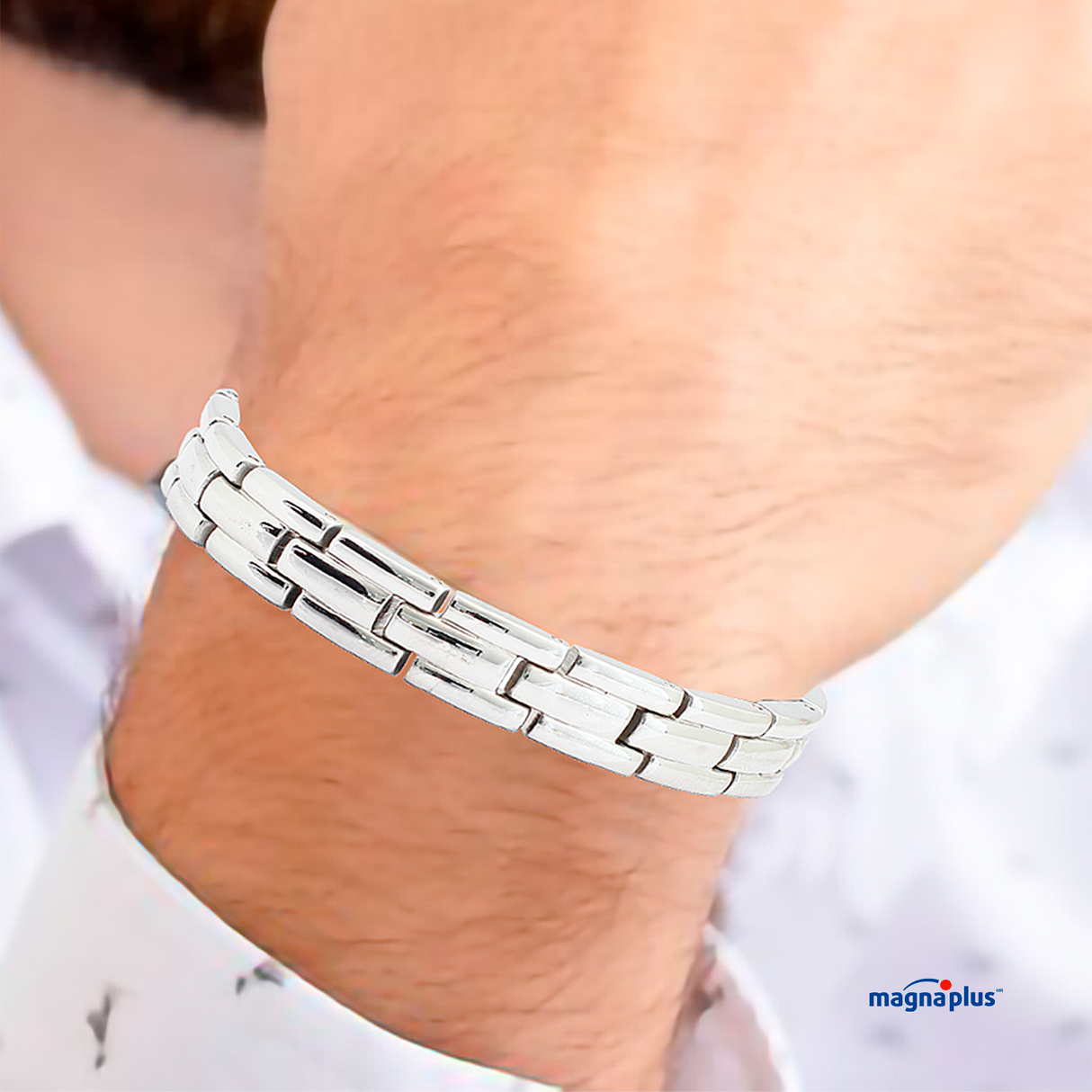 Pulsera Magnética Silver