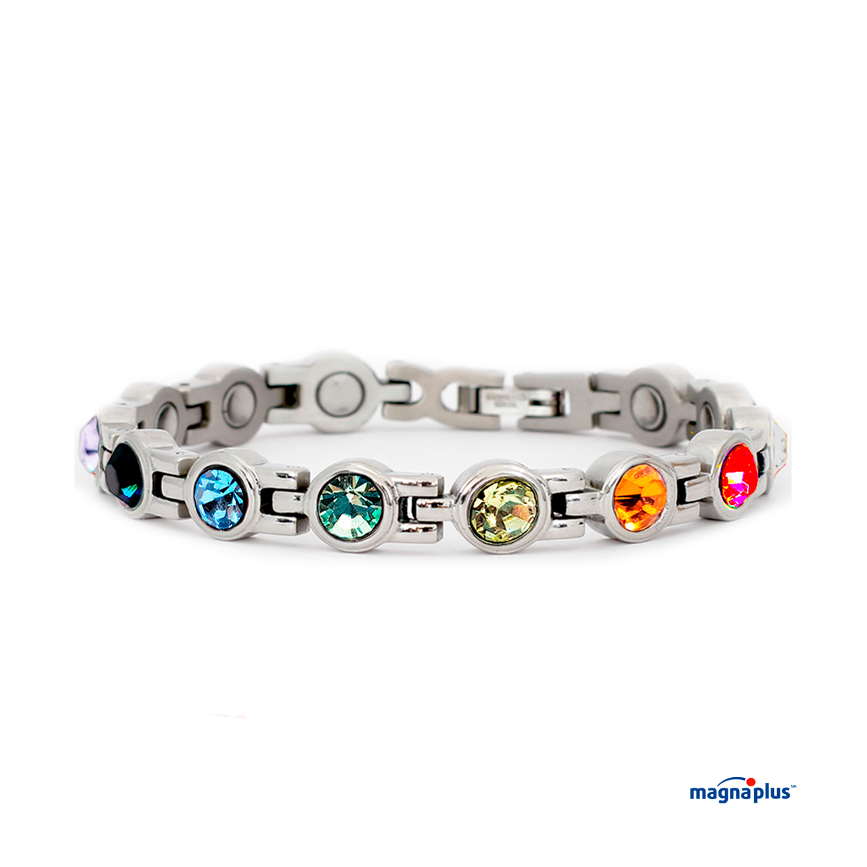 Pulsera Magnética Swarovski Chakras