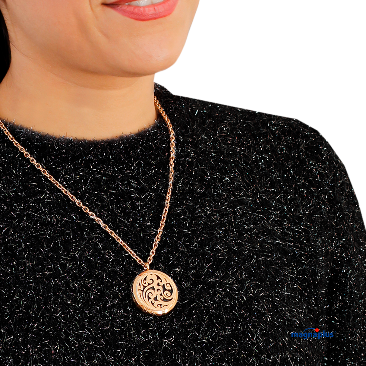 Medallón Magnético Cielo Dorado