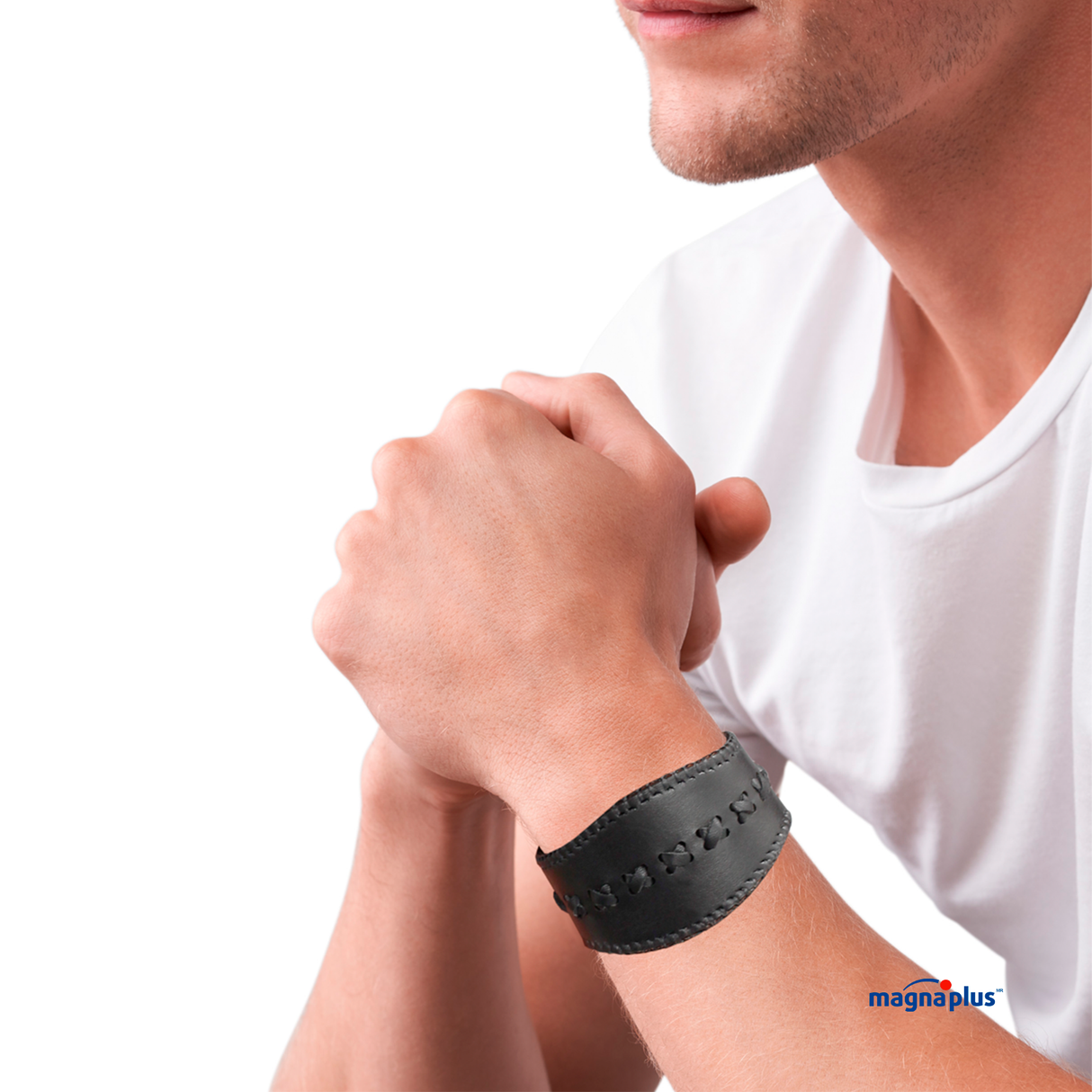 Pulsera Magnética de Piel