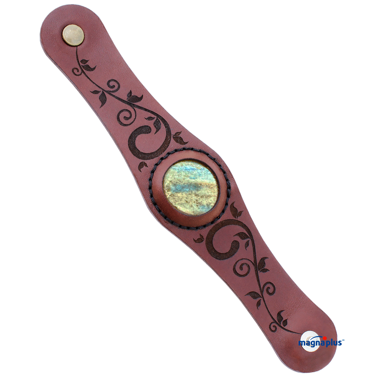 Pulsera Magnética de Piel Atenea