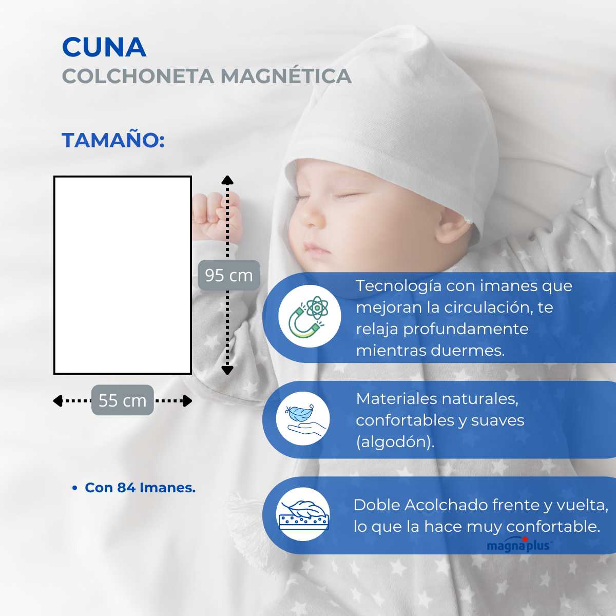Colchonetas Magnéticas Magnaplus | Descanso y Recuperación