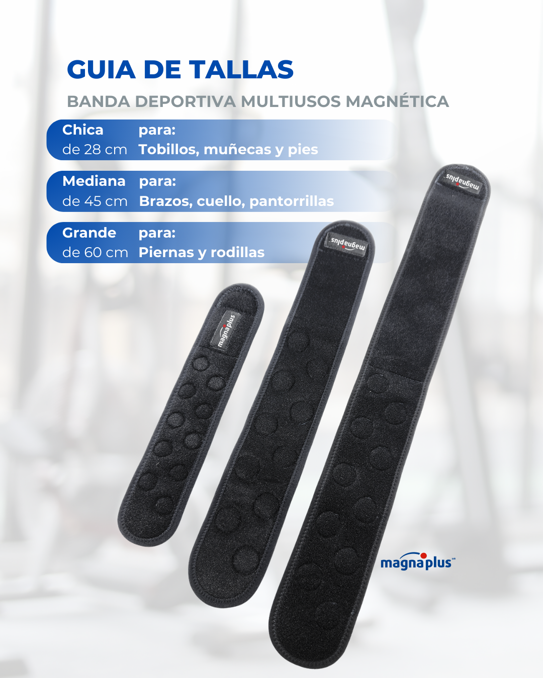 Banda Deportiva Multiusos Magnética