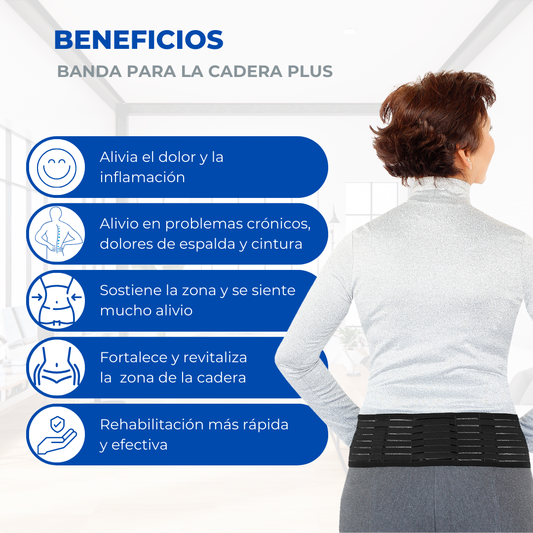 Banda Magnética Plus para la Cadera