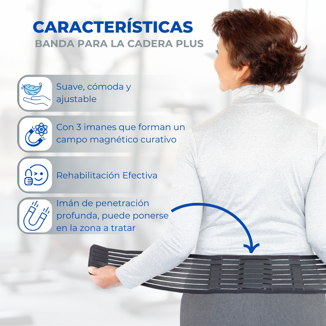 Banda Magnética Plus para la Cadera