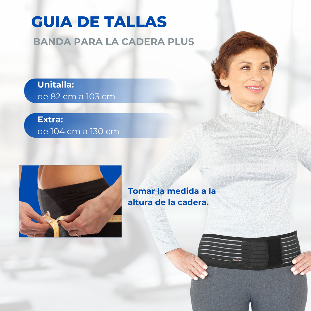 Banda Magnética Plus para la Cadera