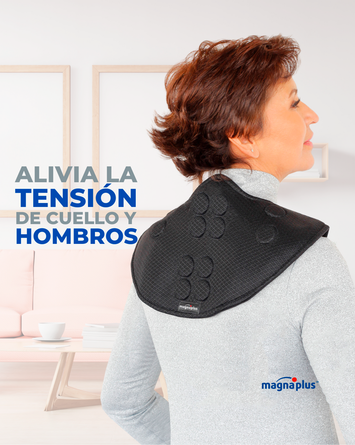 Cuellera Magnética | Alivio de Tensión en Cuello y Hombros