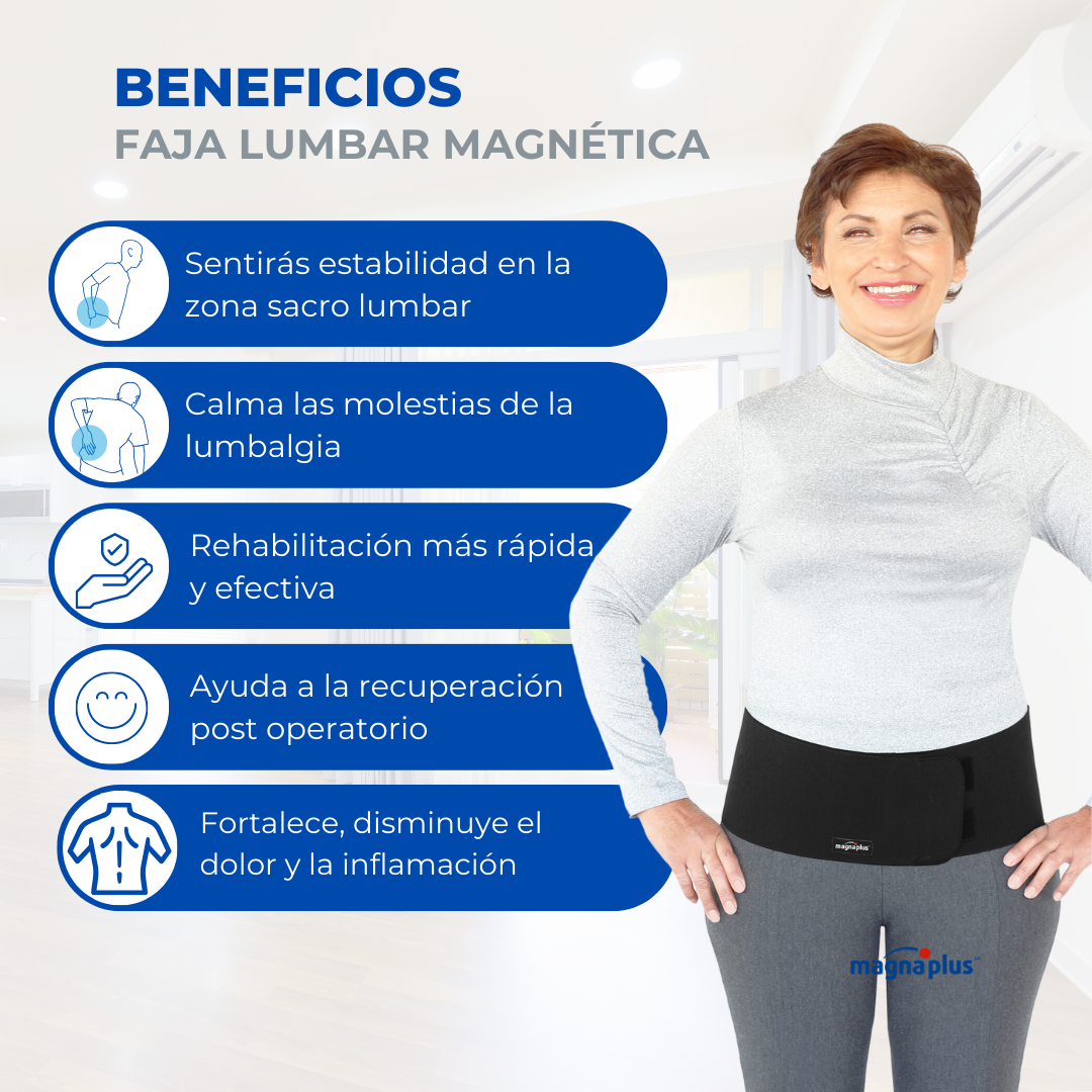Faja Lumbar Magnética