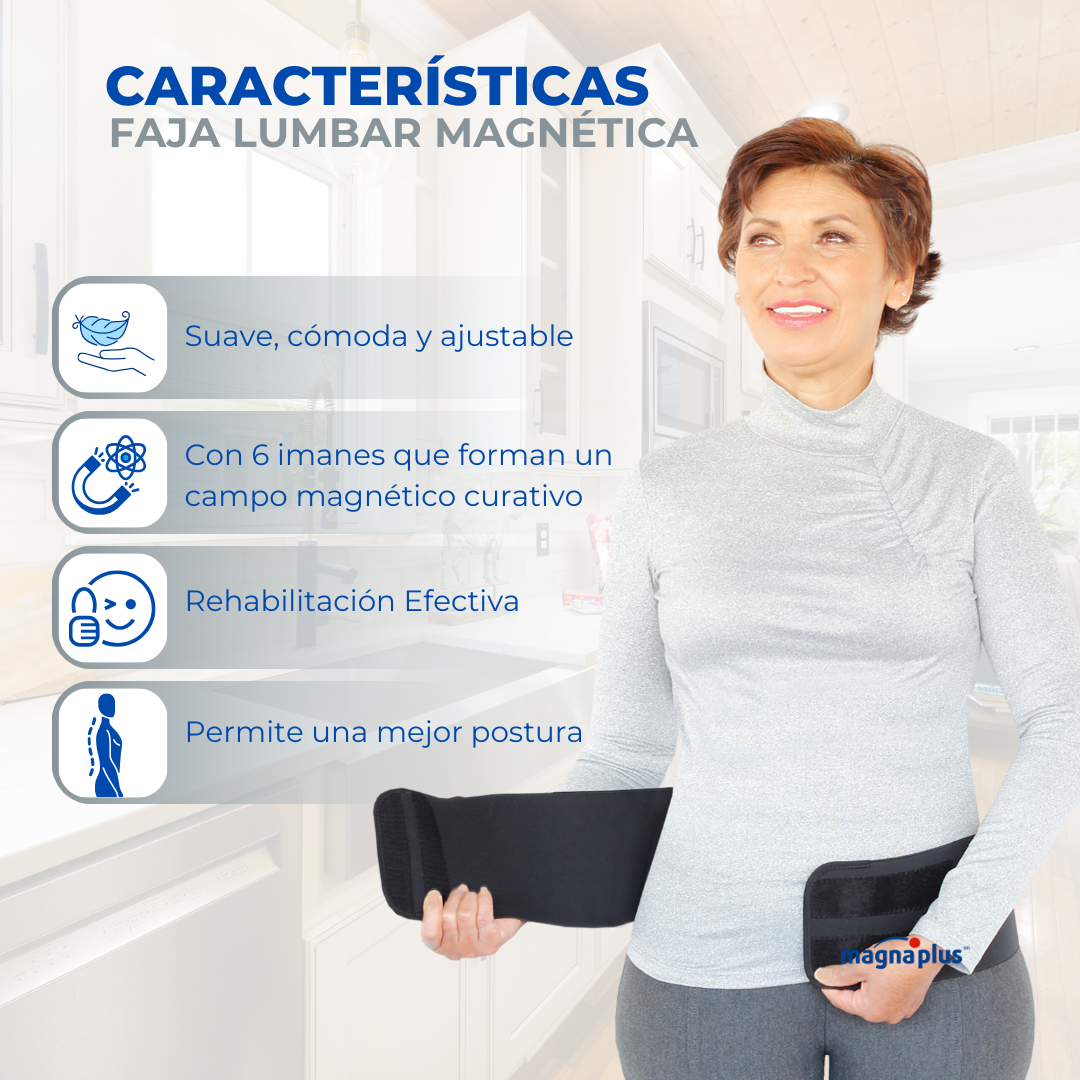 Faja Lumbar Magnética