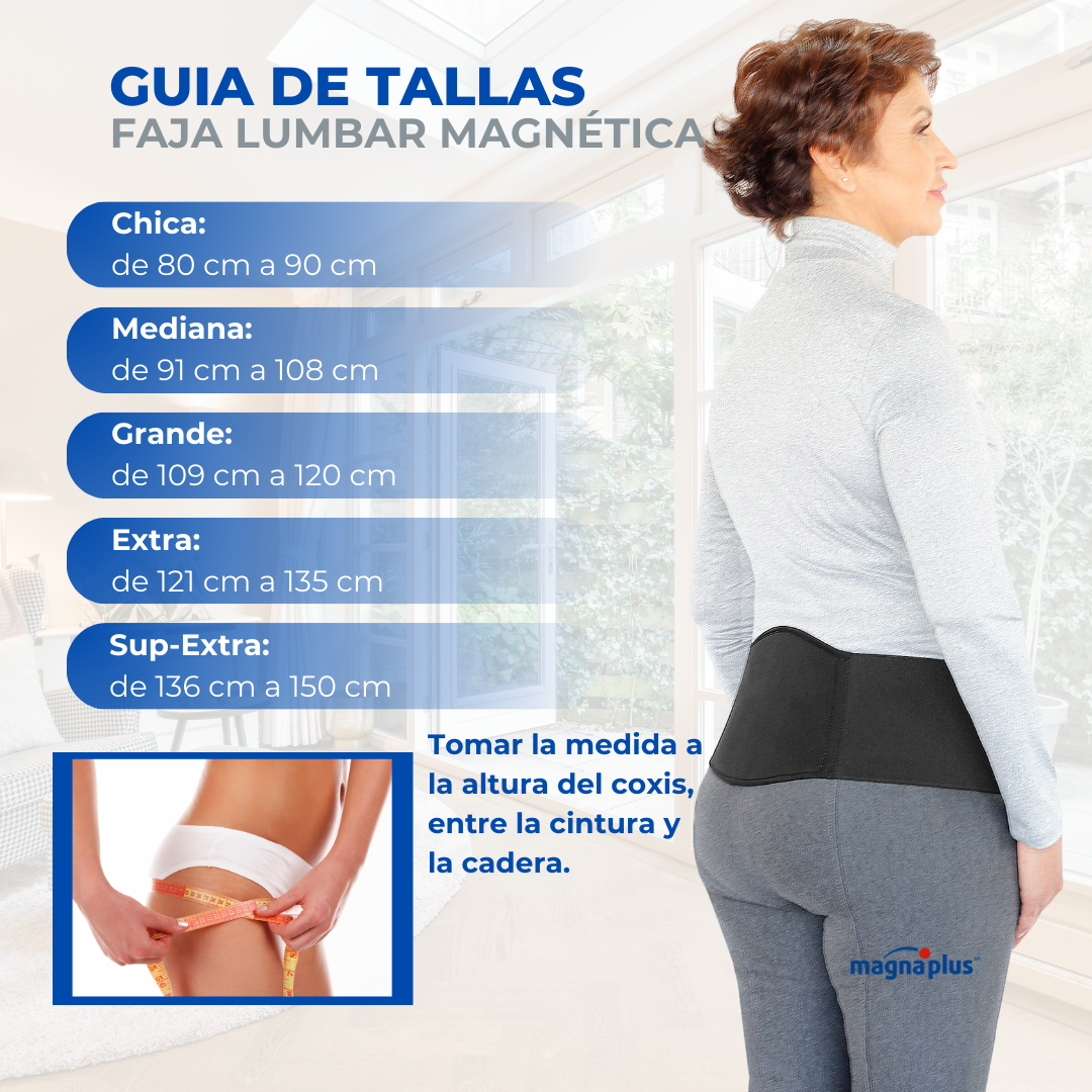 Faja Lumbar Magnética