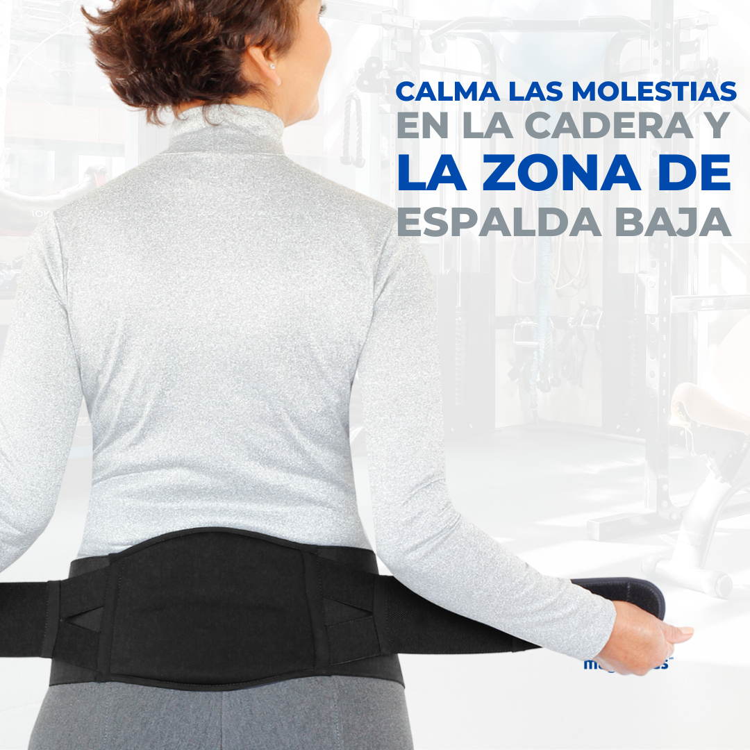 Faja Lumbar Magnética con doble soporte| Fortalece tu Espalda