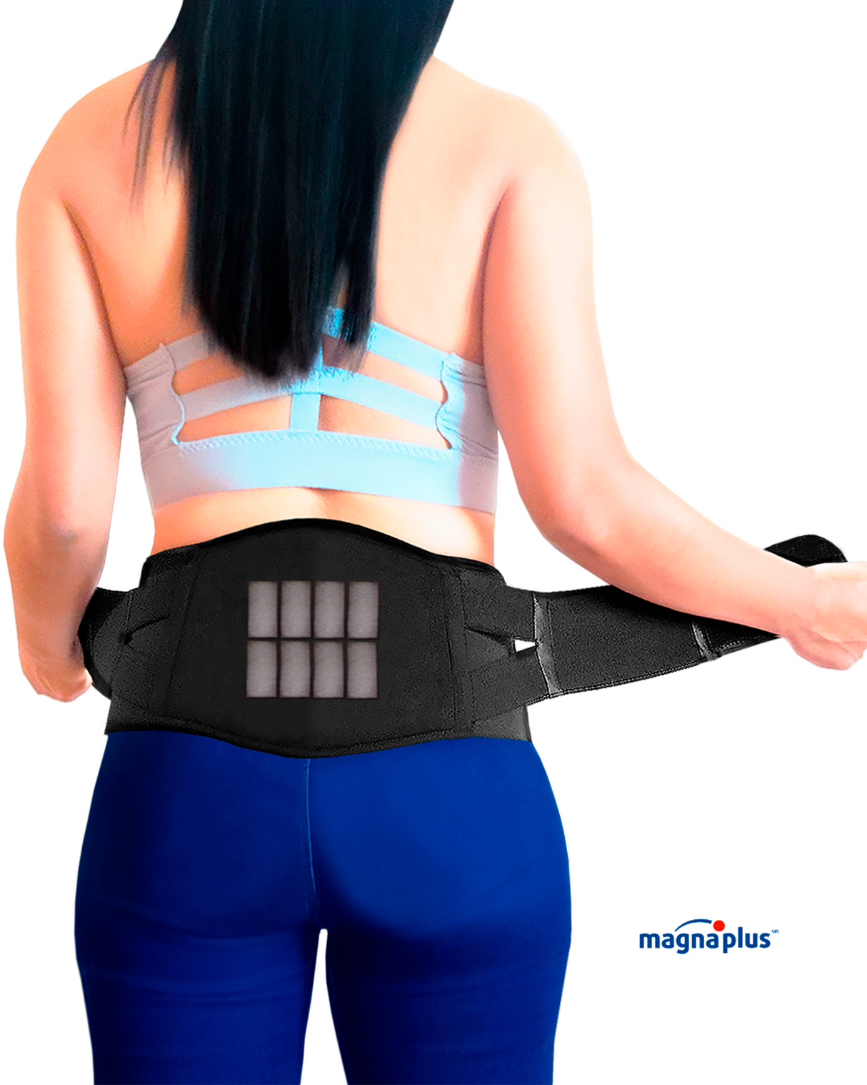 Faja Lumbar Magnética con doble soporte| Fortalece tu Espalda
