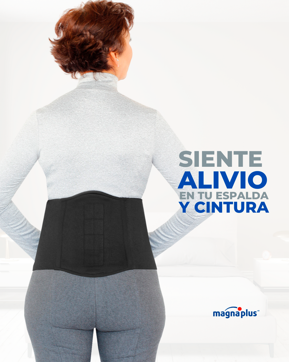 Faja Reforzada Magnética | Soporte para Dolor de Espalda Crónico