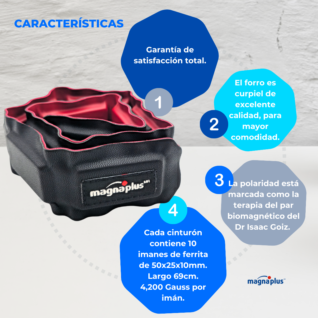 Cinturón Imanes de Ferrita En 1 y 2 pzas