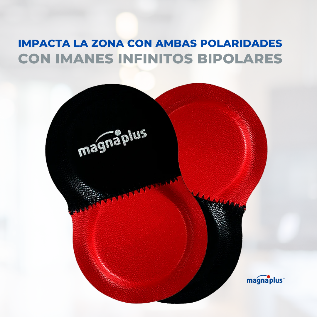 Imanes Infinitos Bipolares 40x8mm 5 pzas Imanes de Ferrita