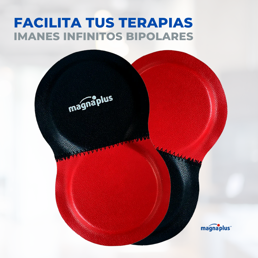 Imanes Infinitos Bipolares 55x8mm 5 pzas Imanes de Ferrita