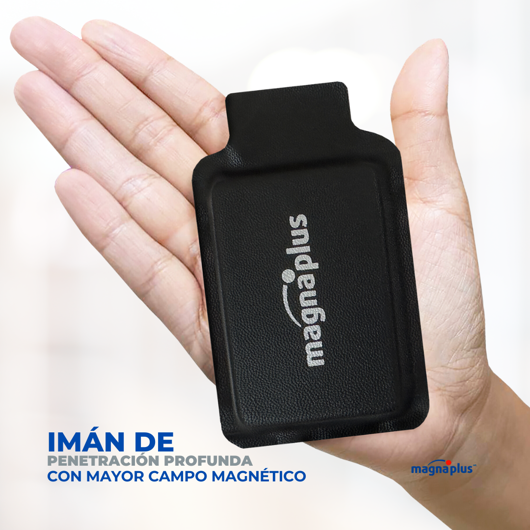 Imanes Ferrita Forrado 75x50x12 mm. En 2 y 10 pzas.