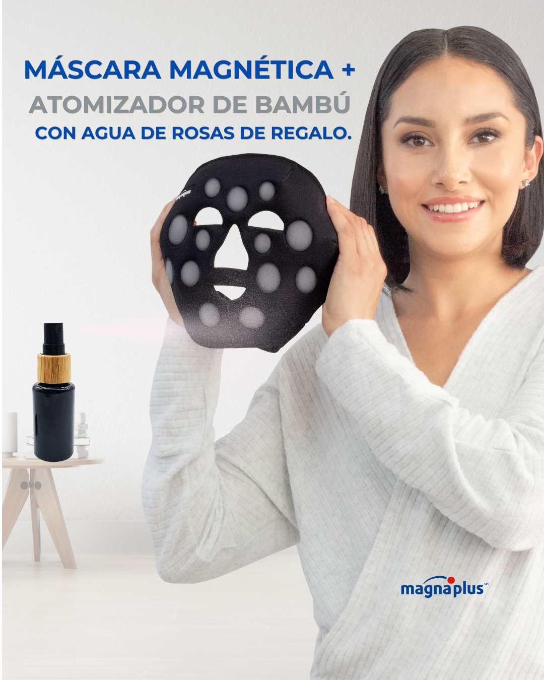 Máscara Magnética Facial | Rejuvenece y Desvanece Arrugas