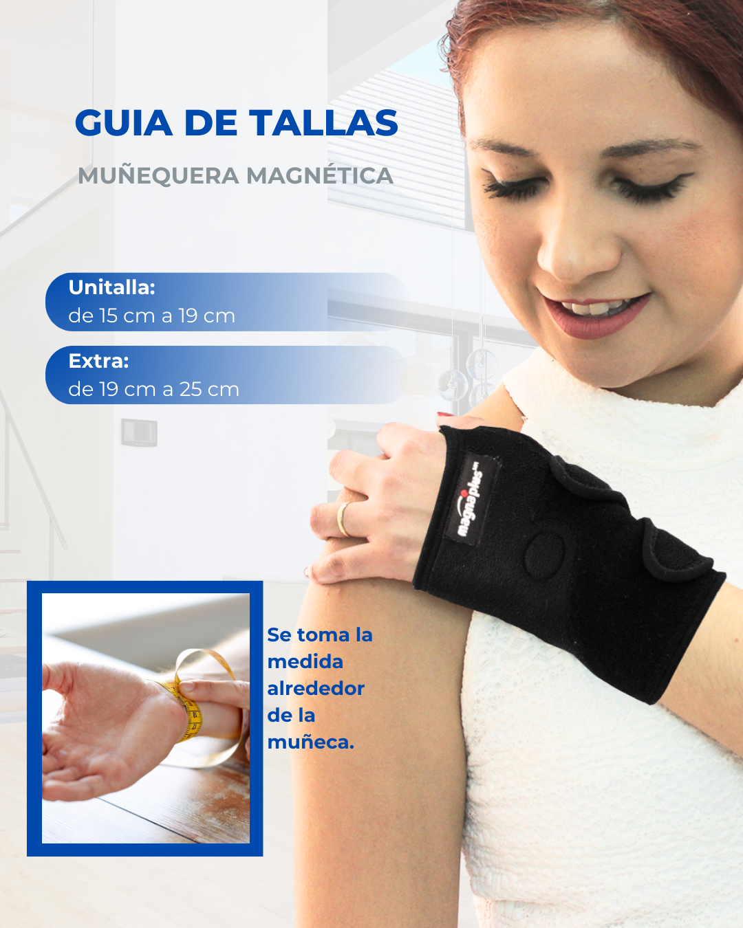 Muñequera Magnética