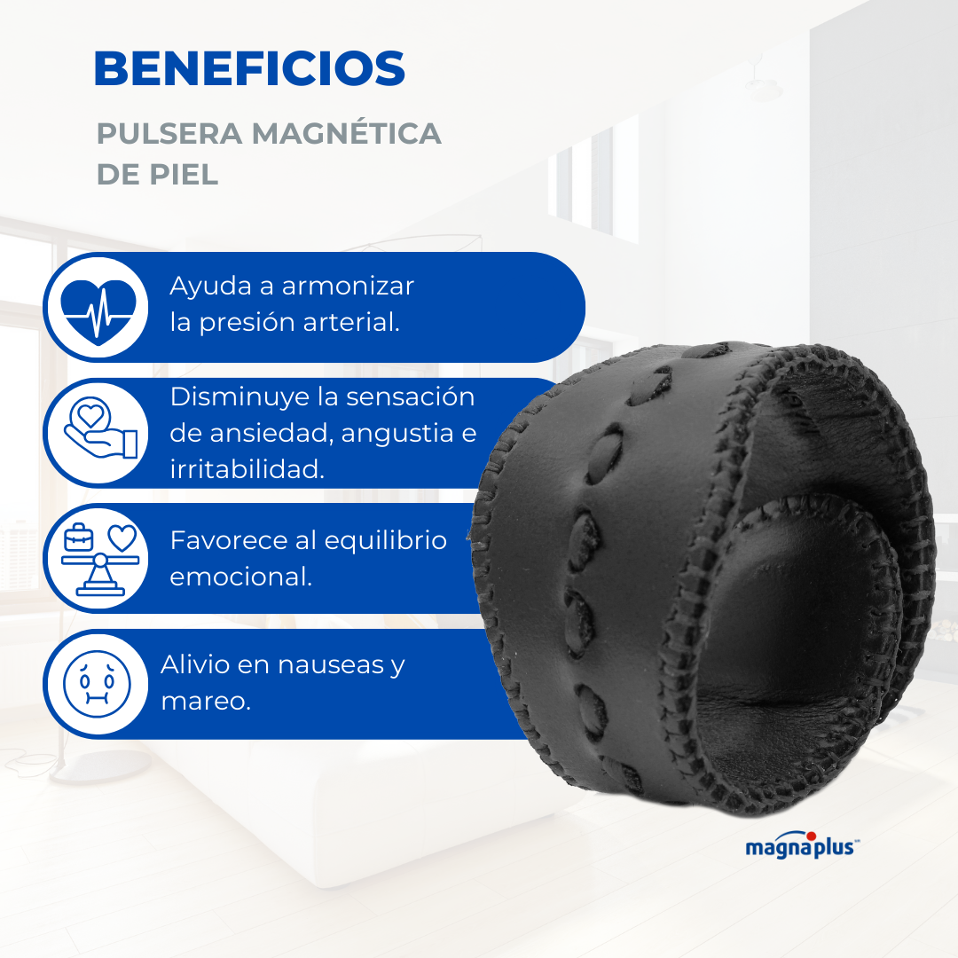 Pulsera Magnética de Piel
