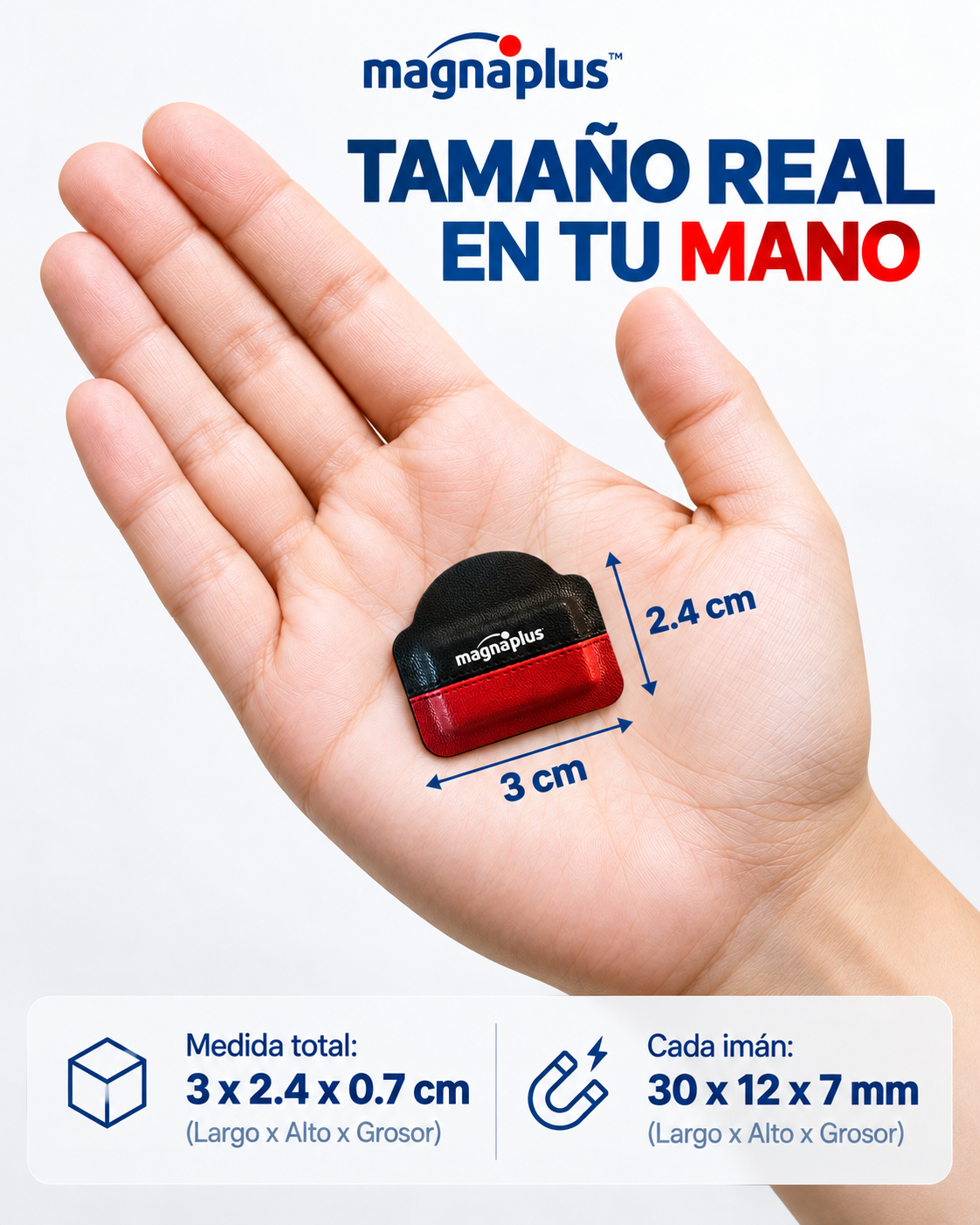 Imán Neodimio Doble Polaridad #2
