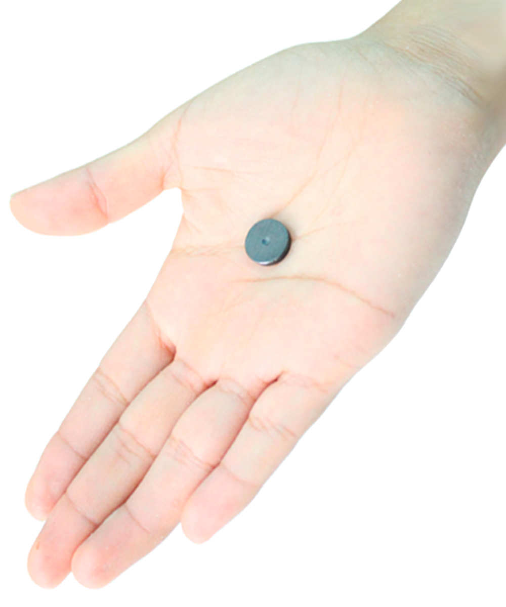 Disco Ferrita 12x3mm. - Magnaplus