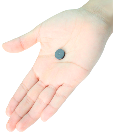 Disco Ferrita 12x3mm. - Magnaplus