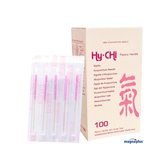 Agujas para Acupuntura HY-Chi       1½"   Morada 0.25Marca HBW  con 100 piezas