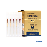Agujas para Acupuntura de  Oro  Marca:  WABBO  SILVERSTAR  G  Gold Plated