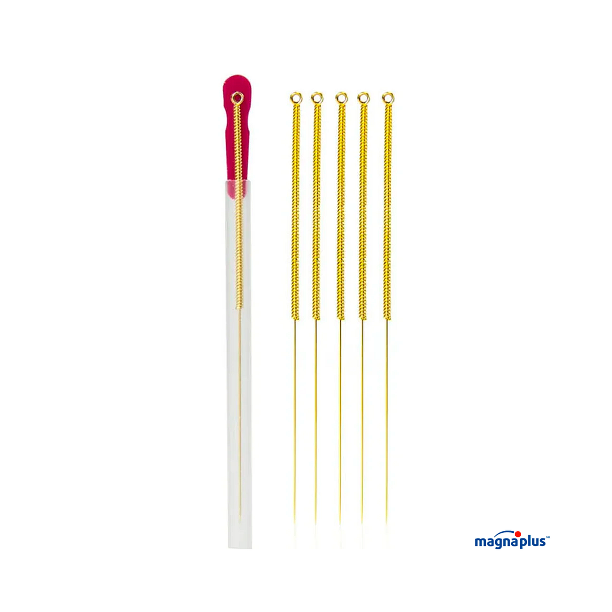 Agujas para Acupuntura de  Oro  Marca:  WABBO  SILVERSTAR  G  Gold Plated