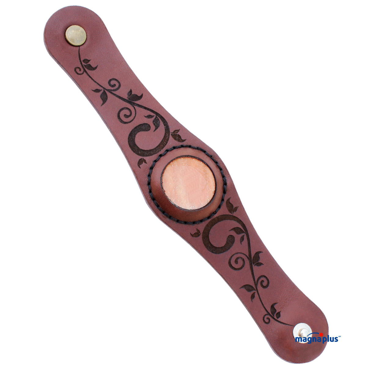 Pulsera Magnética de Piel Atenea