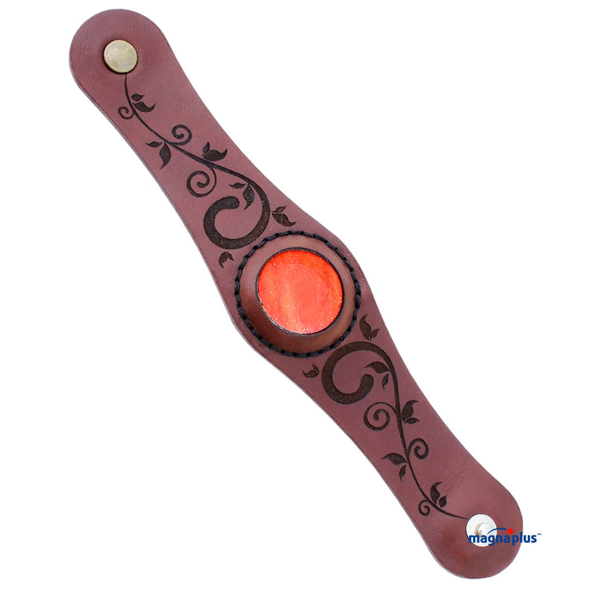 Pulsera Magnética de Piel Atenea