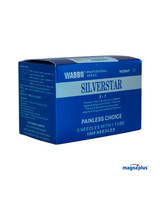 Agujas para Acupuntura  de Plata Marca: WABBO SILVER STAR  S-5  con 1,000  piezas