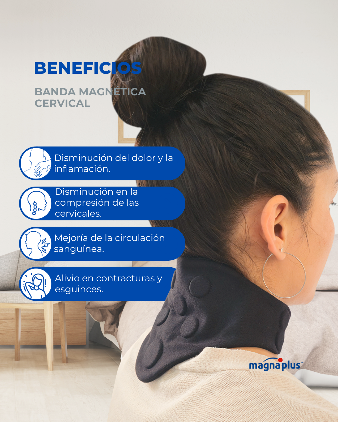 Banda Magnética Cervical