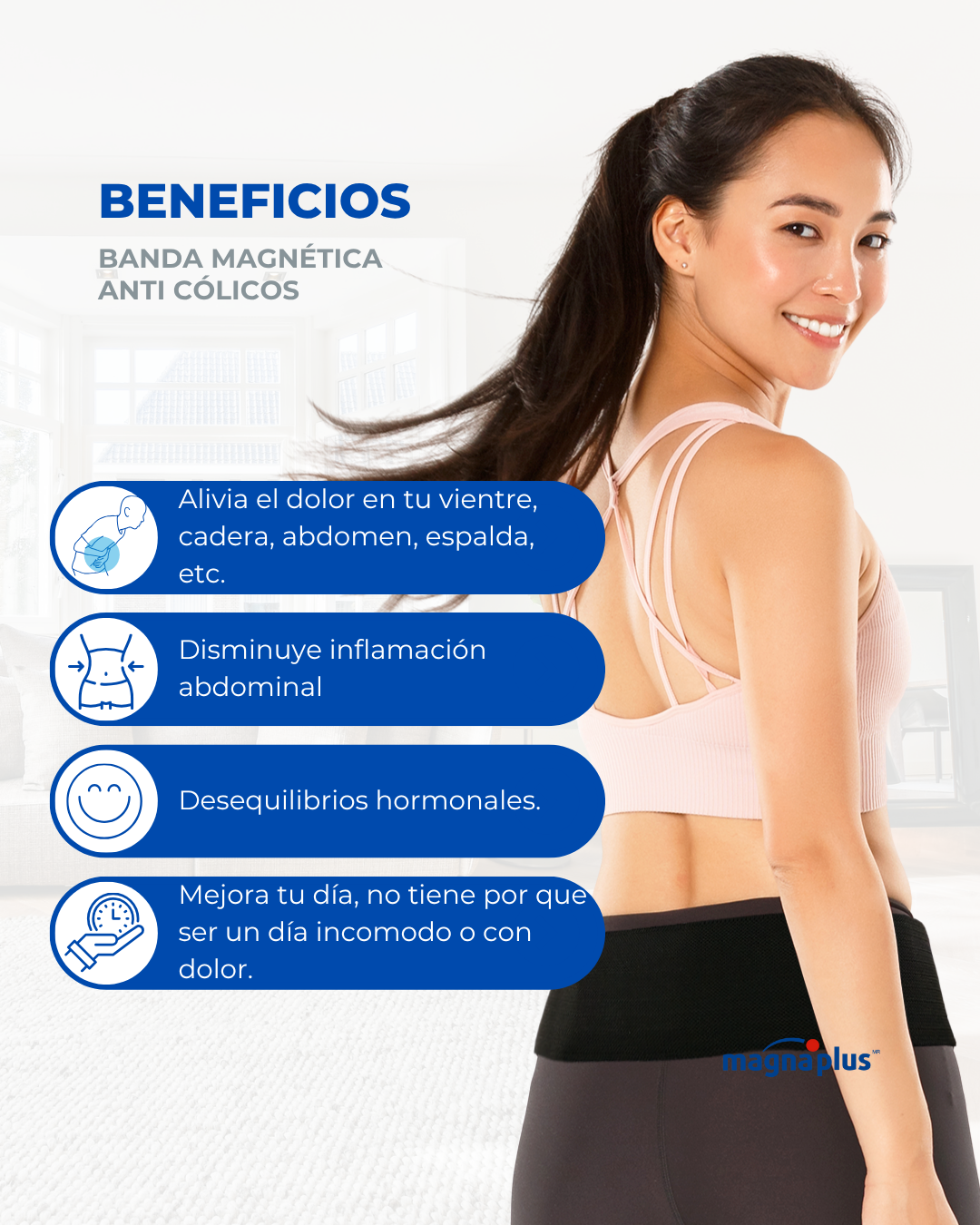 Banda Magnética Anti cólicos