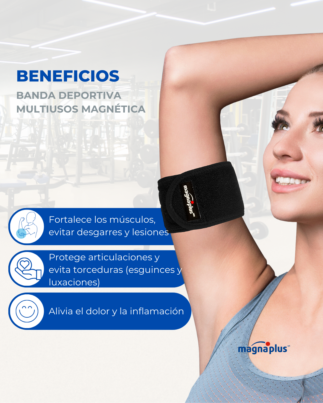 Banda Deportiva Multiusos Magnética