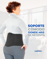 Faja Reforzada Magnética | Soporte para Dolor de Espalda Crónico