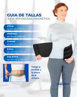 Faja Reforzada Magnética | Soporte para Dolor de Espalda Crónico