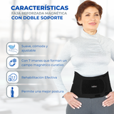 Faja Reforzada Magnética doble soporte