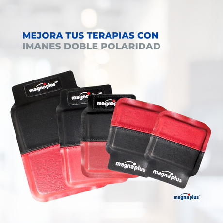 Kit  Imanes Ferrita Pares Biomagnéticos Horizontal