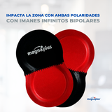 Imanes Infinitos Bipolares 40x8mm 5 pzas    Imanes de Ferrita