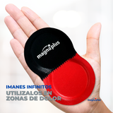 Imanes Infinitos Bipolares 40x8mm 5 pzas    Imanes de Ferrita