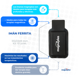 Imanes Ferrita Forrado 55x32x9 mm 10 pzas